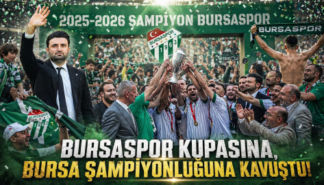 Küllerinden Doğan Dev: Bursaspor Kupasına, Bursa Şampiyonluğuna Kavuştu!