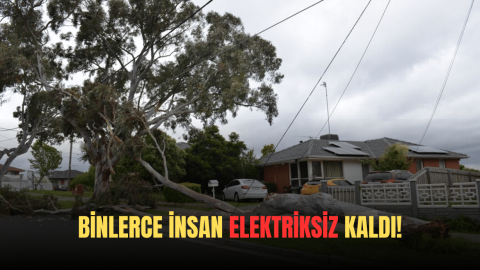 Avustralya'da 47 binden fazla kişi elektriksiz kaldı