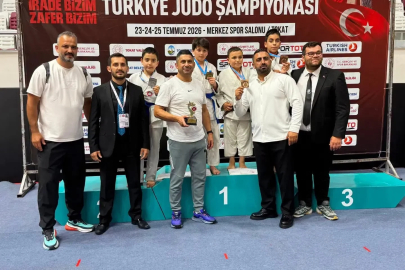 Judo Türkiye şampiyonu oldu
