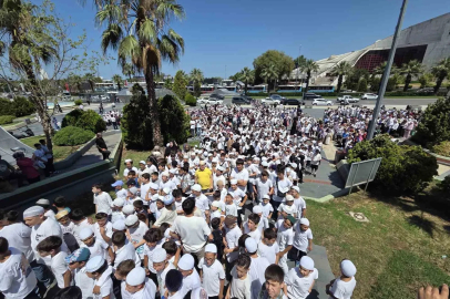 Samsun’da 2 bin Kur’an kursu öğrencisi camiye akın etti
