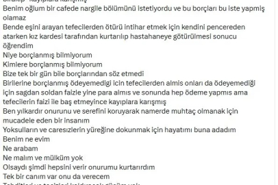 Yazar İlhami Işık: "Oğlum tefecilerin eline düştü, tehditleri kaldıracak gücüm yok"

