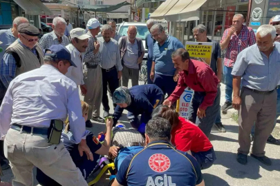 Sedyedeki yaralıya "Yat lan yat" diyen vatandaş herkesi güldürdü
