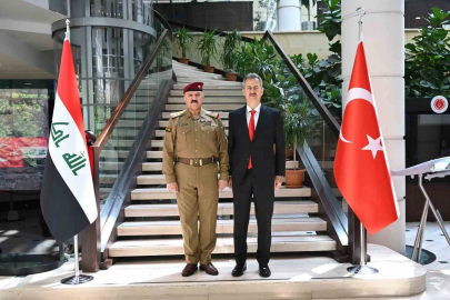 Savunma Sanayii Başkanı Görgün, Irak Silahlı Kuvvetleri Başkomutanlık Ofis Müdürü Orgeneral Al-Shammari’yi makamında ağırladı
