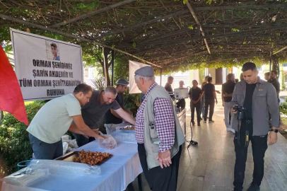 Köyceğiz’de orman şehidi Akdemir, lokma hayrı ile anıldı
