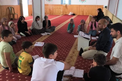 Anamur yaylalarında yaz Kur’an kursları devam ediyor
