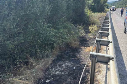 Atılan sigara izmariti muhtemel bir faciaya yol açıyordu
