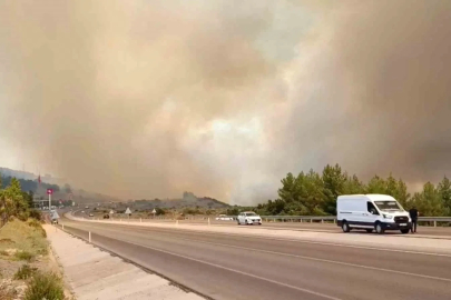 Antalya’da orman yangını
