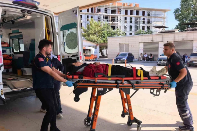 Bursa’da kontrolden çıkan motosiklet dere yatağına uçtu: 1 yaralı