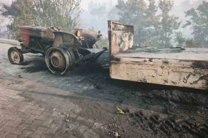 Seydikemer’deki orman yangınında 24 saati aşkın süren mücadelenin ardından acı tablo ortaya çıktı

