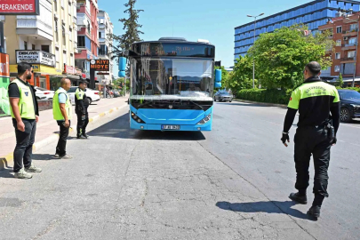 Büyükşehir ekipleri toplu taşımada klima denetimini yoğunlaştırdı
