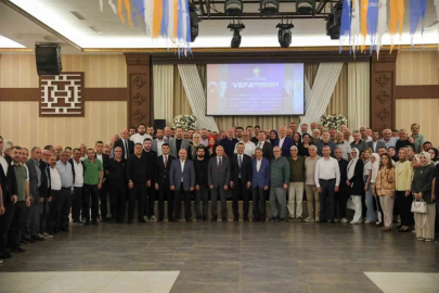 25 Yıllık teşkilat aynı çatı altında toplandı
