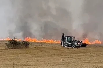 Çorum’da çıkan anız yangınında 2 bin dönüm alan küle döndü
