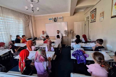 Müftü Güvenir’den yaz Kur’an kurslarına moral ziyareti
