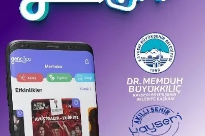 Büyükşehir, GençApp ile Kayseri’nin sosyal hayatını dijitalleştirdi
