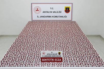 Antalya’da 15 bin 184 uyuşturucu hap ele geçirildi

