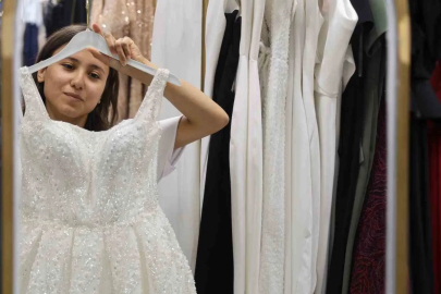 Düğünlerde tercih ’kiralık gelinlik’
