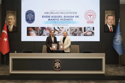 Melikgazi Belediyesi’nde evde kişisel bakım hizmeti protokolü imzalandı
