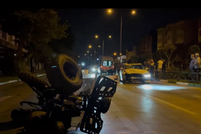 150 kilometre hızla geldi, ATV’yi biçti: 1 ölü
