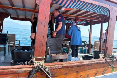 Didim’de denizde su ürünleri denetimi yapıldı
