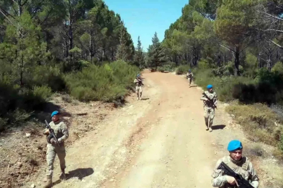 Muğla Jandarması "Yeşil Vatan" nöbetinde
