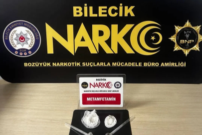 Bilecik’te uyuşturucu operasyonu: 1 gözaltı
