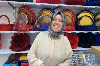 Düğün sezonu açıldı, kına eşyalarına ilgi arttı
