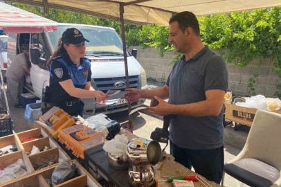 Erzincan polisinden semt pazarında dolandırıcılık ve sahte para uyarısı
