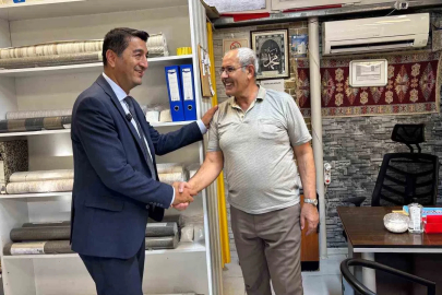 MTSO Başkan adayı Boyraz saha çalışmalarını sürdürüyor

