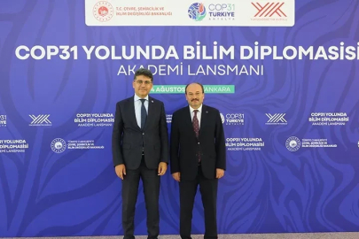 Rektör Çakmak, "COP31 Yolunda Bilim Diplomasisi: Akademi Lansmanı" Programına Katıldı

