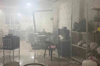 Batman’da tekstil atölyesinde çıkan yangın söndürüldü
