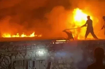 Erzincan’da samanlık alevlere teslim oldu
