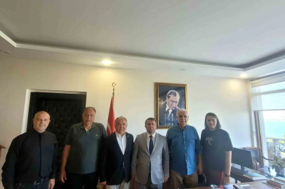 Ayvalık Ticaret Odası’ndan Kaymakam Ömer Çimşit’e hayırlı olsun ziyareti
