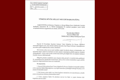 Baki Ersoy, Vatan Mahallesi-Boyacı Mahallesi Bağlantı Yolu’nu TBMM gündemine taşıdı
