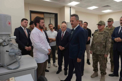 Görgün ETÜ’de OTAĞ çalışmaları ile Millî Yetkinlik Hamlesi faaliyetlerini yerinde gördü
