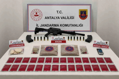 Antalya’da uyuşturucu operasyonu
