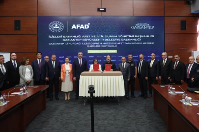 Nurdağı Deprem Müzesi ve Afet Farkındalık Merkezi için iş birliği protokolü imzalandı

