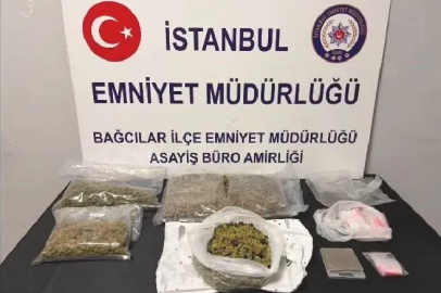 Bağcılar’da iş yerine uyuşturucu operasyonu: 1 kilo 740 gram esrar ele geçirildi
