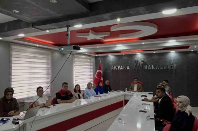 Akyaka’da kurum amirleri toplantısı gerçekleştirildi
