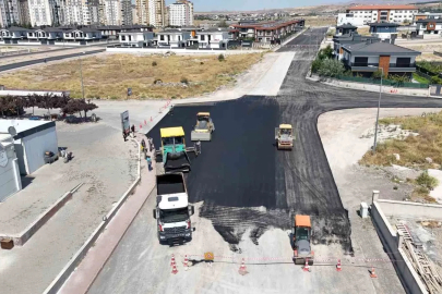 Gesi Fatih mahallesinde yol çalışmaları devam ediyor
