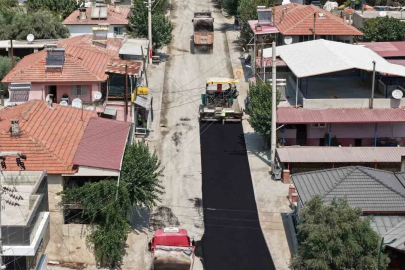 Kuyucak’ta Gencelli-Gencellidere yolu asfaltla buluşuyor
