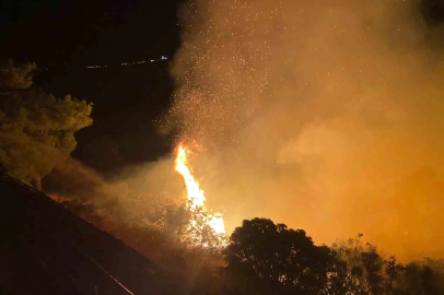 Gazipaşa’da orman ve makilik alandaki yangın söndürüldü
