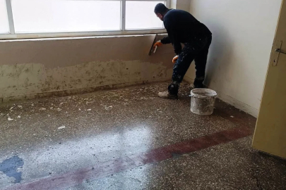Mardin Büyükşehir Belediyesi’nden okullarda yaz mesaisi
