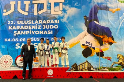 Bayburtlu judocular Samsun’da madalya kazandı
