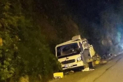 Giresun’da kamyonet kazası: 1 ölü, 2 yaralı

