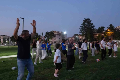 Merkez Park’ta her akşam spor var
