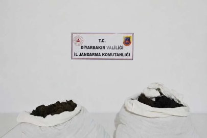 Diyarbakır’da 19 kilo esrar ele geçirildi
