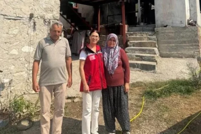 Seydikemer’de afetzede şehit yakını ve gazi yalnız bırakılmadı
