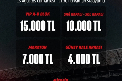 Gençlerbirliği - Fenerbahçe maçının biletleri satışa çıktı
