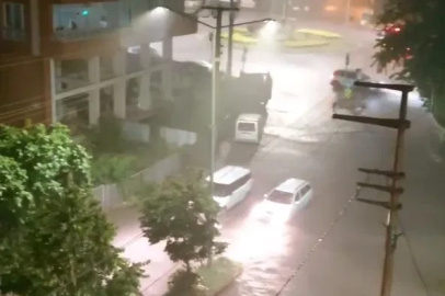 Çarşamba ilçesinde sağanak etkili oldu
