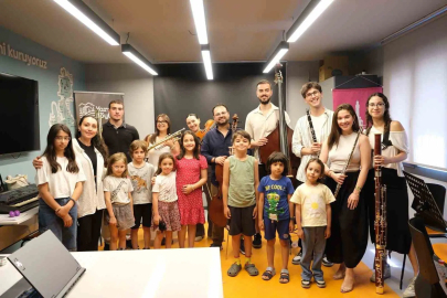 Yarının Köyleri’nde çocuklar klasik müzikle buluştu
